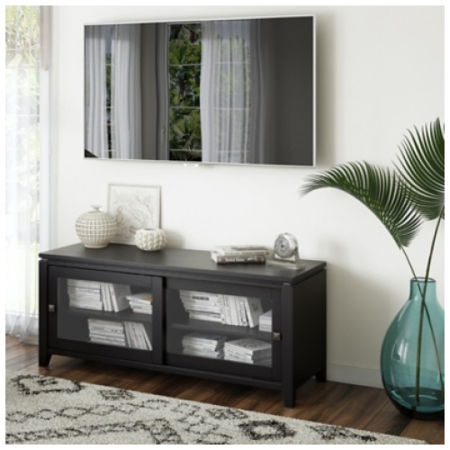 Cosmopolitan 48" TV Stand, Black