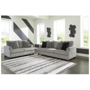 Deakin Sofa and Loveseat, Ash