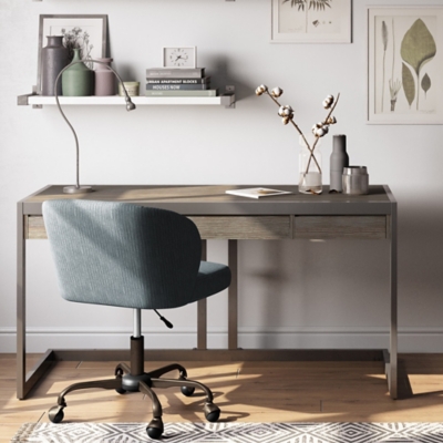 Erina 60" Office Desk, Gray