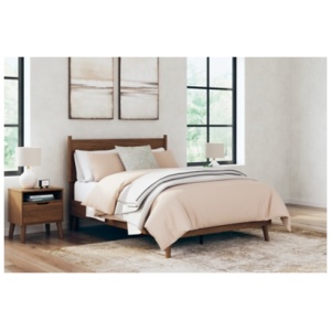 Fordmont Full Panel Bed, Cognac