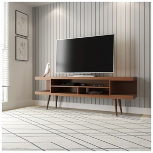 Manhattan Comfort Utopia 70" TV Stand, Maple Cream