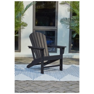 Sundown Treasure Outdoor Adirondack Chair, Black