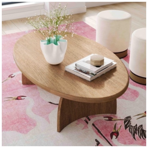 TOV Furniture Sofia Coffee Table, Cognac