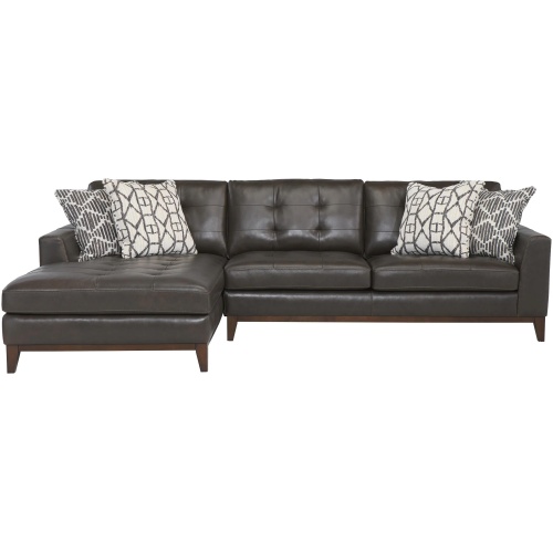 Wheaton Leather 2-pc. Sofa Chaise