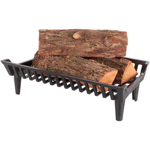 24"Flat Bottom Fireplace Grate