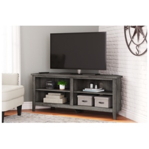 Arlenbry 58" Corner TV Stand, Gray