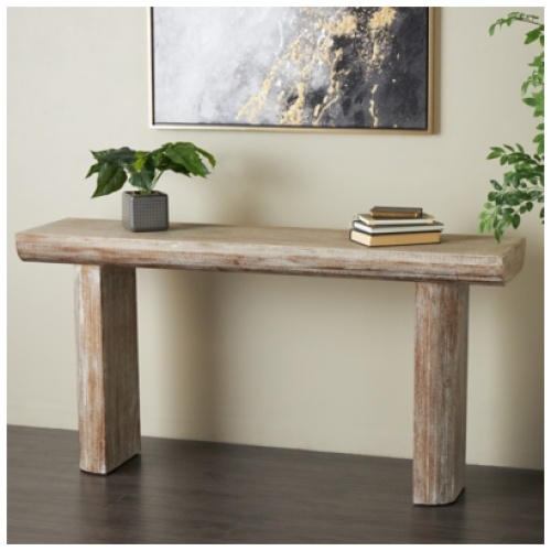 Bayberry Lane Console Table, Beige