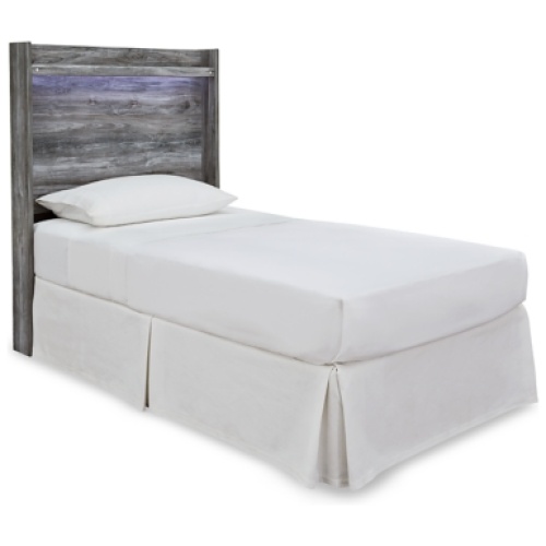 Baystorm Twin Panel Headboard, Gray