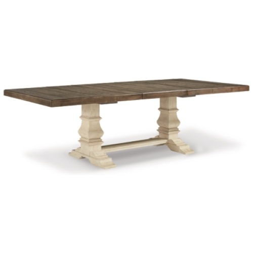 Bolanburg 79"-103" Extendable Dining Table, Antique White, Wood