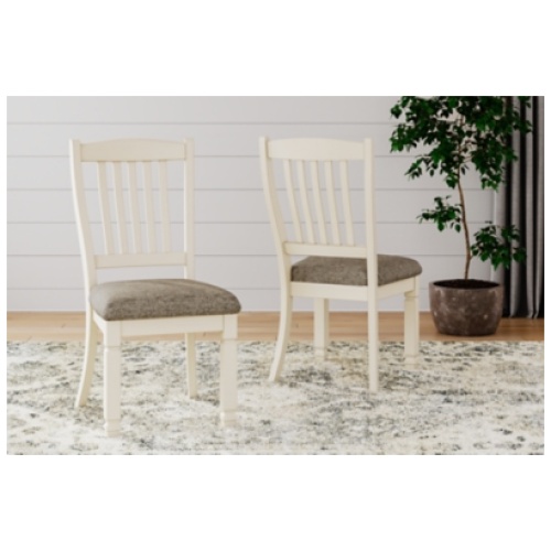 Bolanburg Rake Back Upholstered Dining Chair, Two-tone