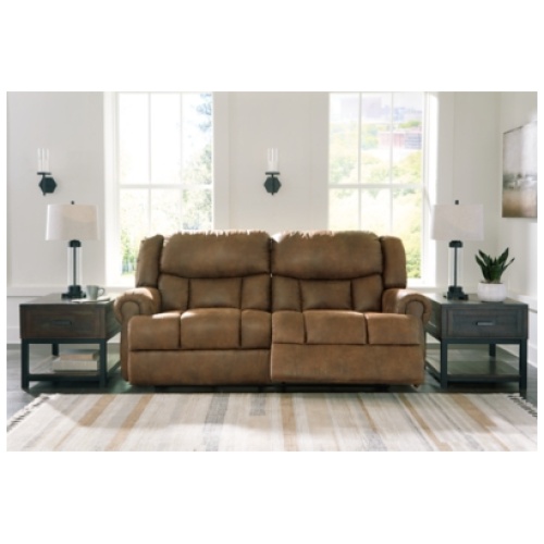 Boothbay Manual Reclining Sofa, Auburn
