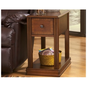 Breegin Chairside End Table, Brown