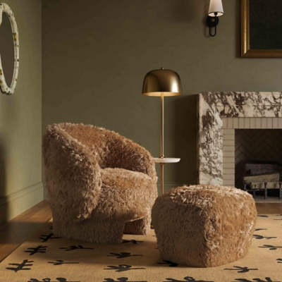 Britt Ottoman, Brown