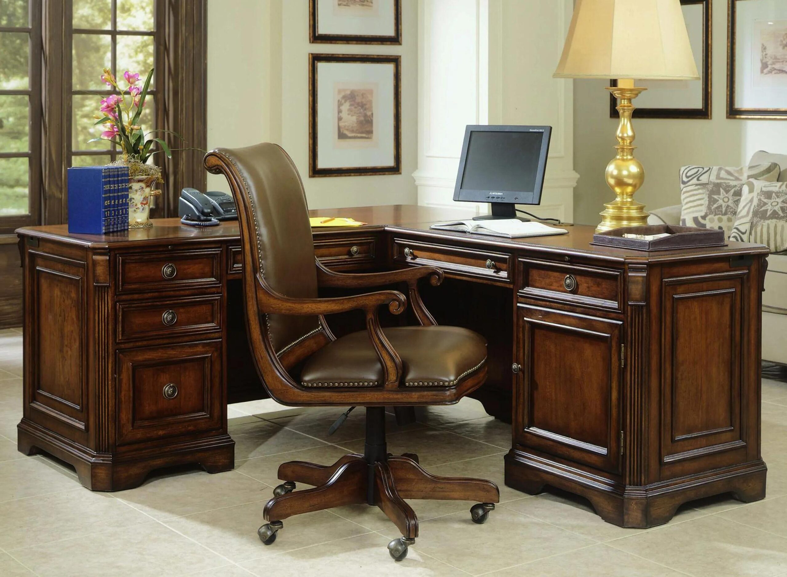 Brookhaven 2-pc. Executive Desk