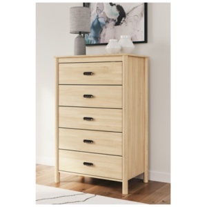 Cabinella 5 Drawer Chest of Drawers, Tan