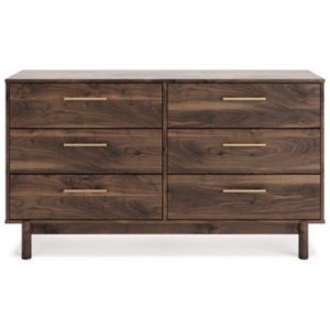 Calverson 59" 6 Drawer Dresser, Mocha