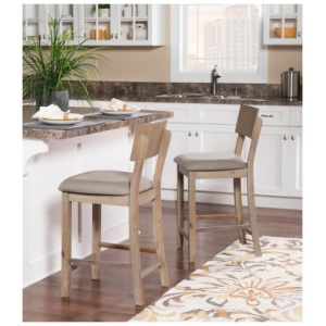 Cameron Jordan Counter Height Bar Stool, Graywash