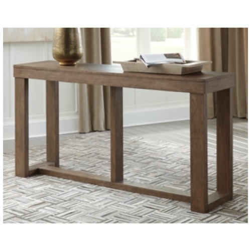 Cariton Sofa/Console Table, Gray