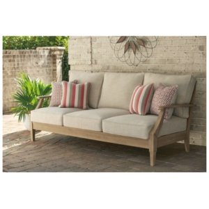 Clare View Outdoor Sofa, Beige