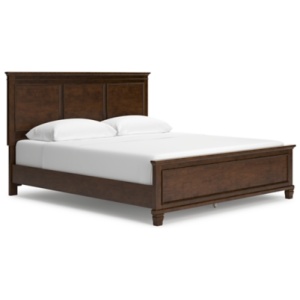 Danabrin California King Panel Bed, Brown