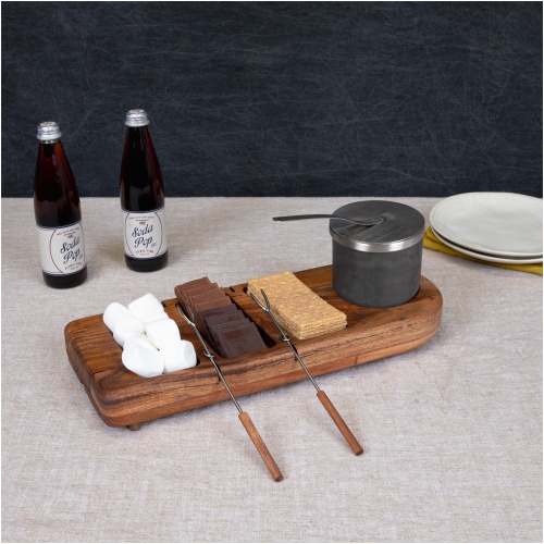 Dolce S'mores Kit with Tabletop Fire Pit