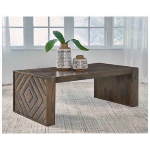 Dreggan Coffee Table, Brown