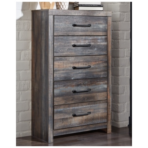 Drystan 5 Drawer Chest of Drawers, Multi