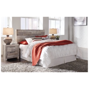 Effie Queen Panel Headboard, Whitewash