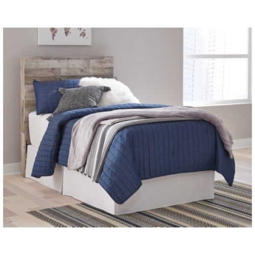 Effie Twin Panel Headboard, Whitewash
