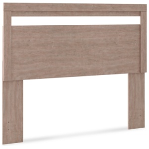 Flannia Queen Panel Headboard, Gray