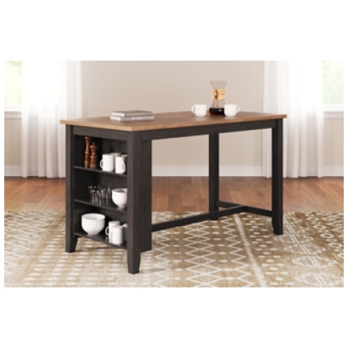 Gesthaven Counter Height Dining Table, Natural/Brown, Wood