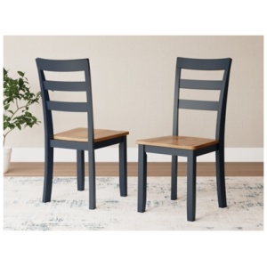 Gesthaven Dining Chair, Natural/Blue