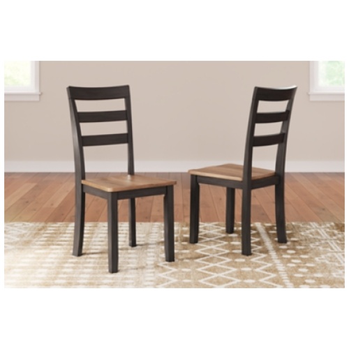 Gesthaven Dining Chair, Natural/Brown