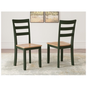 Gesthaven Dining Chair, Natural/Green