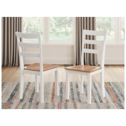Gesthaven Dining Chair, Natural/White