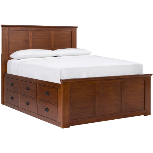 Gulliver Captain Bed with 12 Drawers