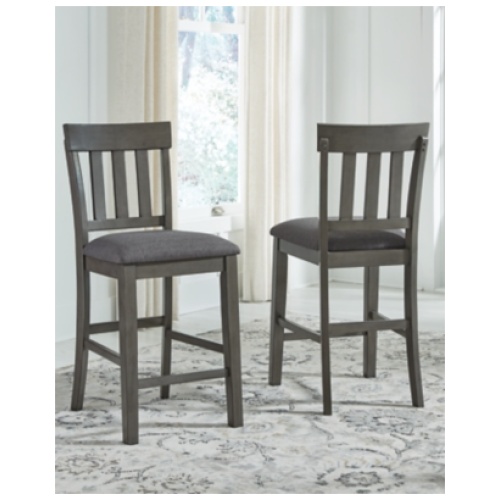 Hallanden 2-Piece Bar Stool, Two-tone Gray
