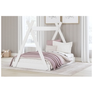 Hallityn Full Tent Bed, White