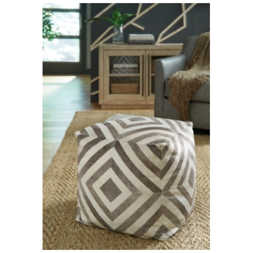 Hartselle Pouf, Brown