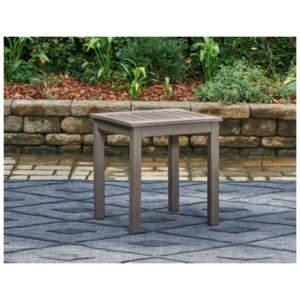 Hillside Barn Outdoor End Table, Brown