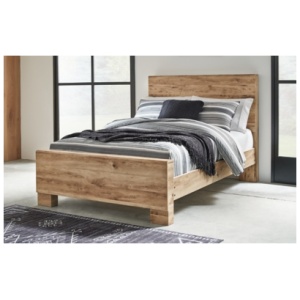 Hyanna Full Panel Bed, Tan Brown