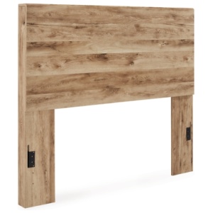 Hyanna Full Panel Headboard, Tan Brown