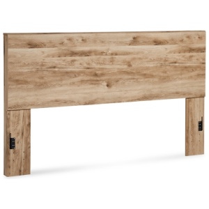 Hyanna King Panel Headboard, Tan Brown