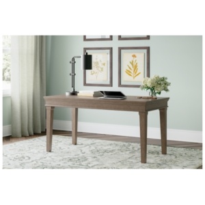 Janismore 63" Home Office Desk, Weathered Gray