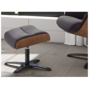 Jennifer Taylor Home Jovan Ottoman, Cacao Espresso Brown