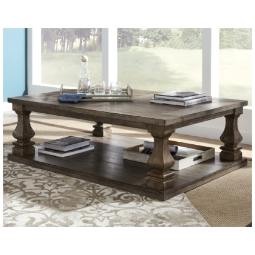 Johnelle Coffee Table, Gray