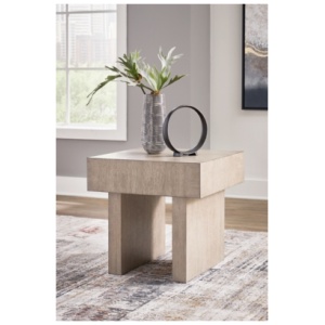 Jorlaina End Table, Light Grayish Brown