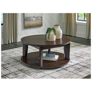 Korestone 2 Coffee Table, Dark Brown