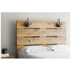 Larstin Queen Panel Headboard, Tan Brown