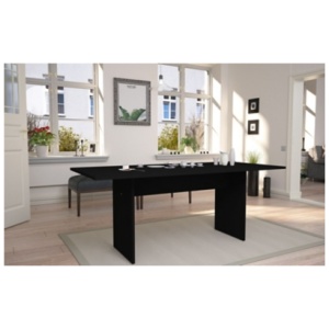 Manhattan Comfort Nomad Dining Table, Black